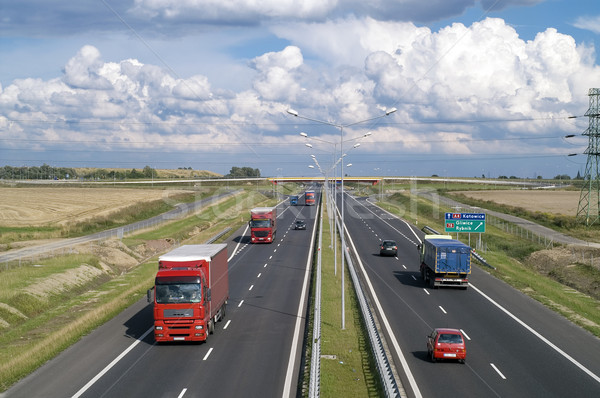 Autobahn Stock photo © pixelman