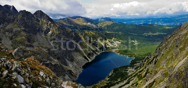 Panoiramic of Tatras mountain Stock photo © pixelman