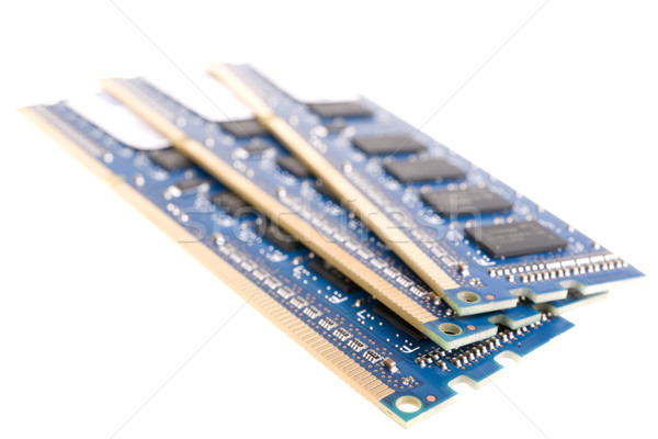 Stock fotó: Emlék · technológia · adat · asztali · chip · hardver