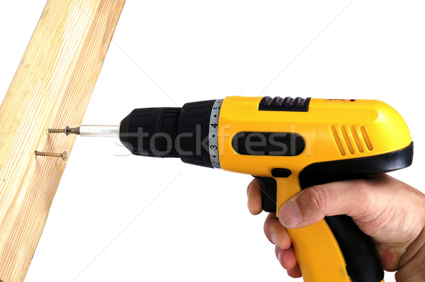 Hand drill Stock photo © pixelman