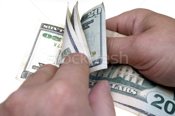 Count money Stock photo © pixelman