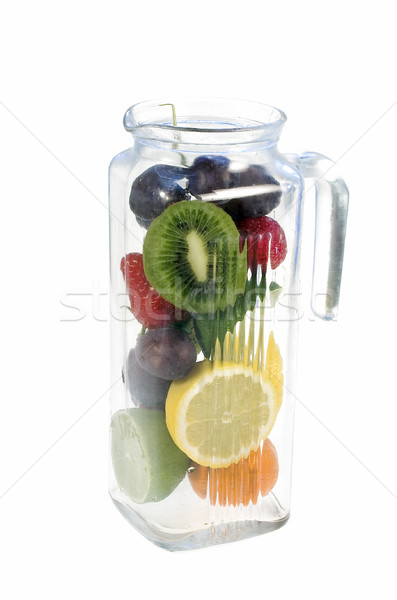 Fruits verre alimentaire citron [[stock_photo]] © pixelman