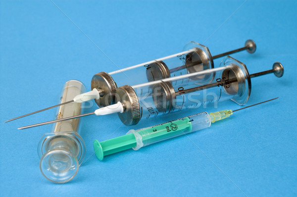 Glass Syringes  Stock photo © pixelman