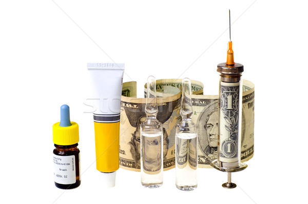 medicin and money Stock photo © pixelman