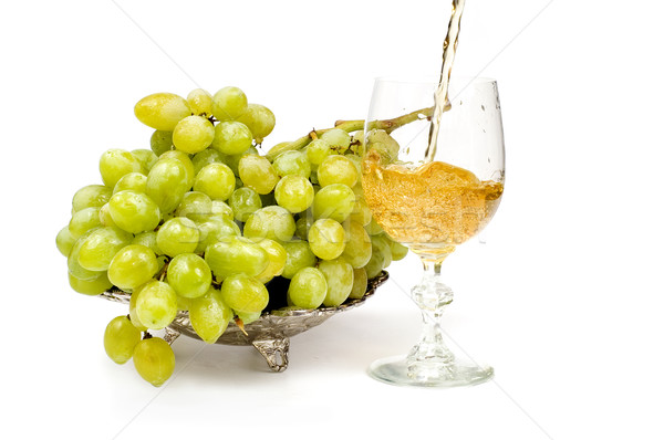 Grape and wine Stock photo © pixelman