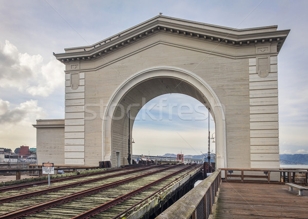 old rail ferry terminal in San Francsico Stock photo © PixelsAway