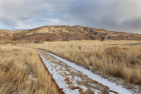 Ranch rutier munte vale Drumeţii traseu Imagine de stoc © PixelsAway