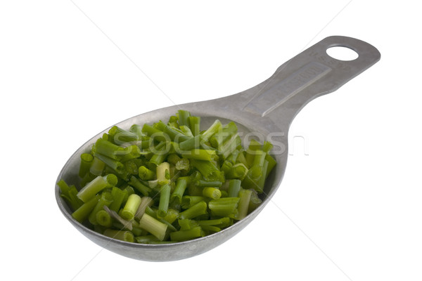 tablespoon of fresh chopped chives Stock photo © PixelsAway