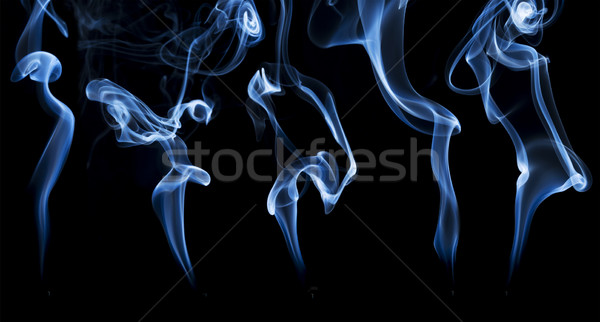 Weihrauch Rauch abstrakten Brennen Collage fünf Stock foto © PixelsAway