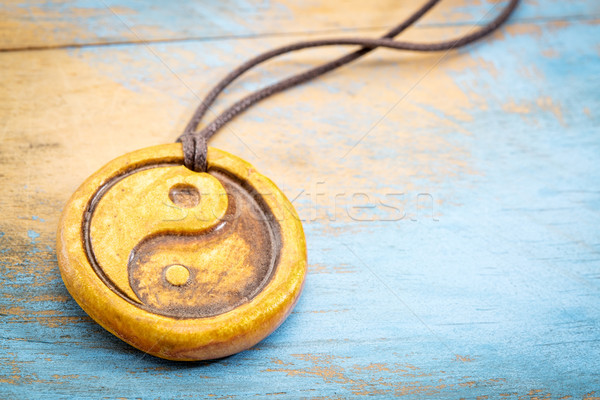 aromatherapy yin and yang pendant Stock photo © PixelsAway