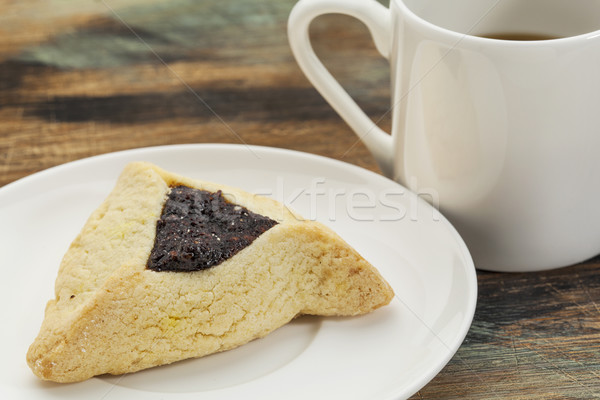 hamantaschen cookie Stock photo © PixelsAway