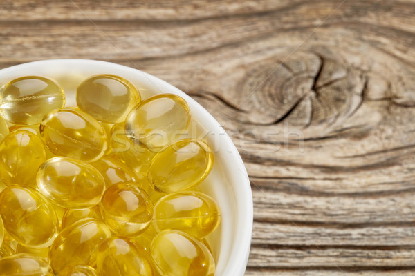 fish oil supplement  capsules Stock photo © PixelsAway