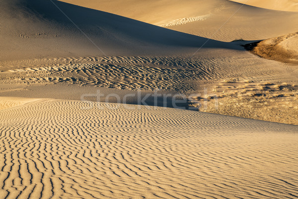 Magnifique sable parc modèles texture coucher du soleil [[stock_photo]] © PixelsAway