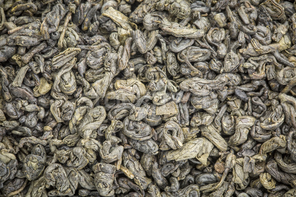 火藥 綠茶 背景紋理 松 葉 質地 商業照片 © PixelsAway
