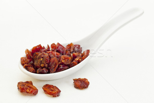 spoon of dried cranberries Stock photo © PixelsAway