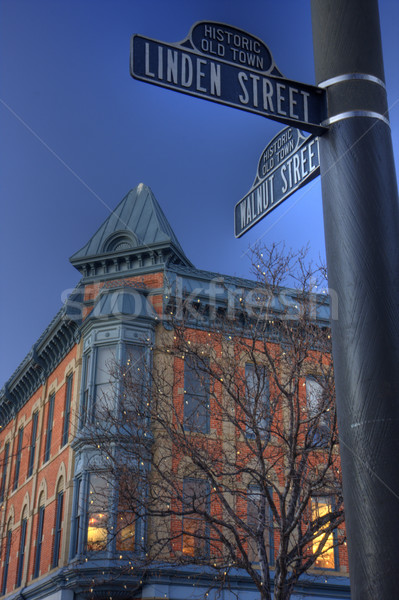 historic old town of Fort Collins, Colorado Stock photo © PixelsAway