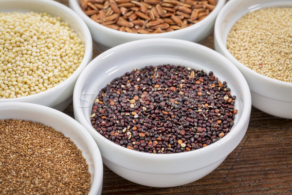 quinoa gluten free grain Stock photo © PixelsAway