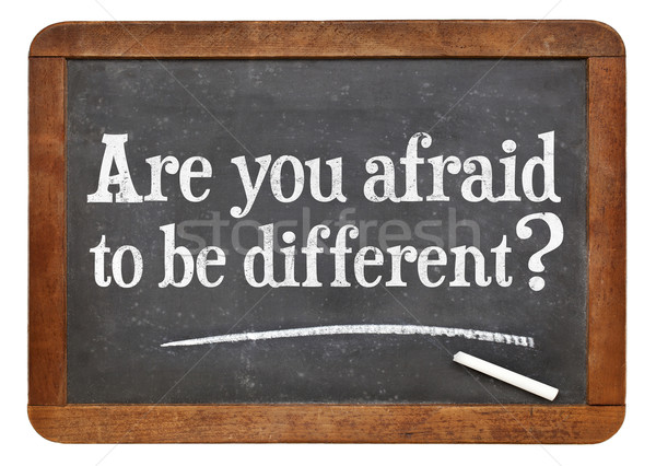 Are you afraid to be different? Stock photo © PixelsAway