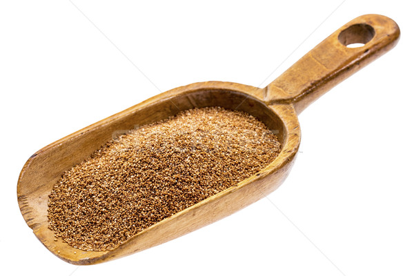 rustic scoop of teff grain Stock photo © PixelsAway