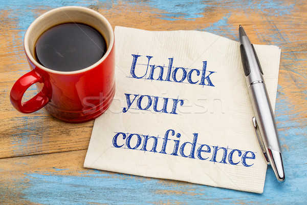 Unlock your confidence advice  Stock photo © PixelsAway
