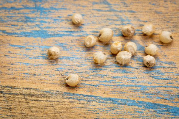 sorghum grain on wood Stock photo © PixelsAway