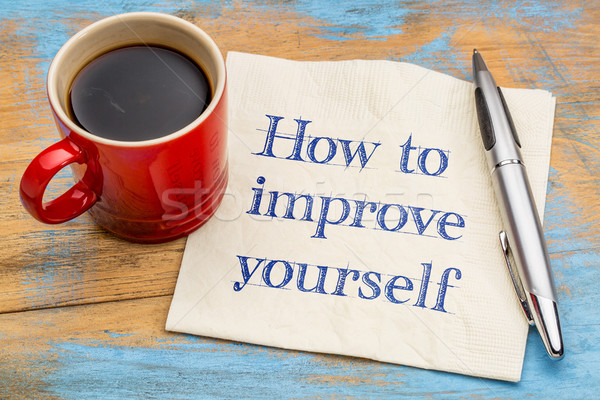 How to improve yourself Stock photo © PixelsAway