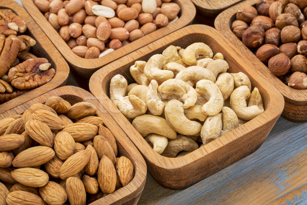 cashew and other nuts abstract Stock photo © PixelsAway