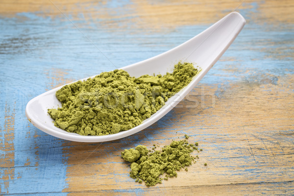 matcha green tea powder Stock photo © PixelsAway