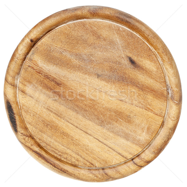 Stock photo: old cutting board