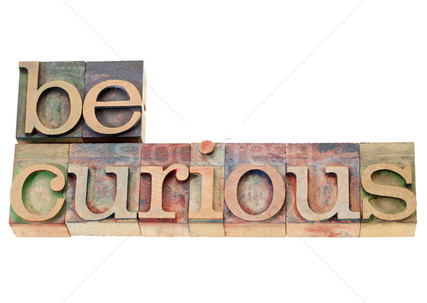 be curious suggestion Stock photo © PixelsAway
