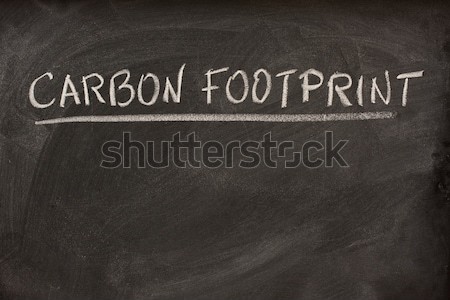 white chalk smudges on a blackboard Stock photo © PixelsAway