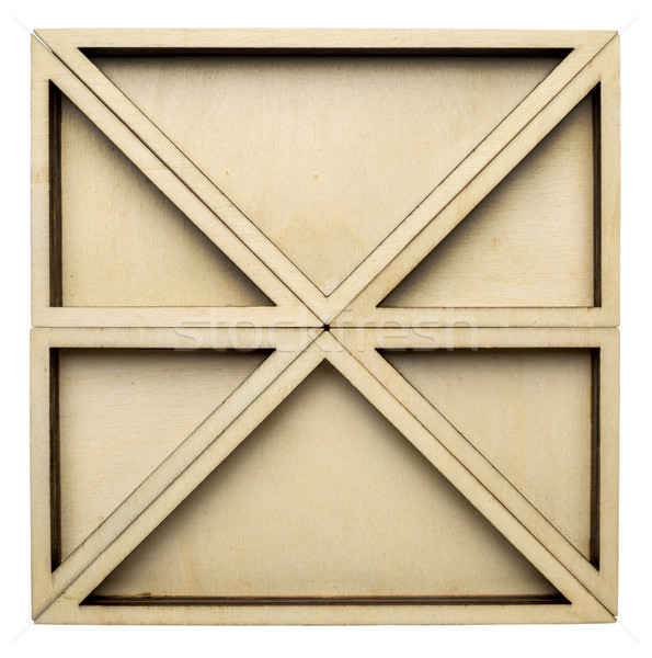 traingular serving trays Stock photo © PixelsAway