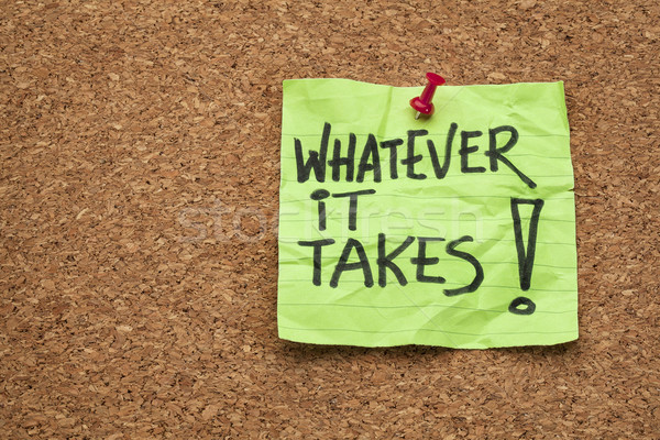whatever it takes  Stock photo © PixelsAway
