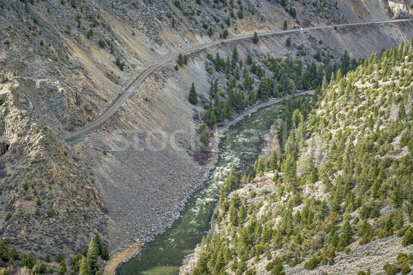 Colorado River in Gore Canyon Stock photo © PixelsAway