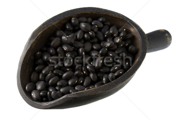 scoop of black turtle beans Stock photo © PixelsAway