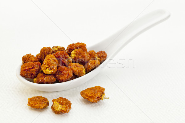 spoon  of dried organic goldenberry Stock photo © PixelsAway