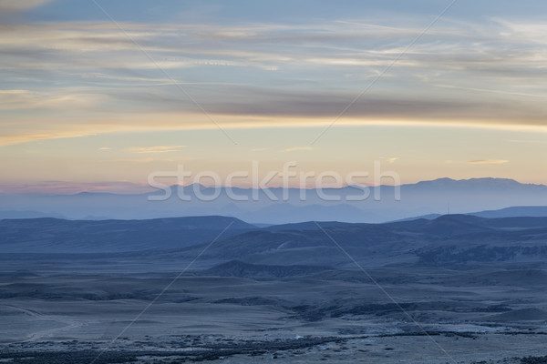 dusk over Rocky Mountains Stock photo © PixelsAway