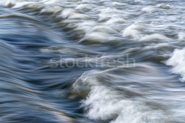 Stock photo: river rapid abstract