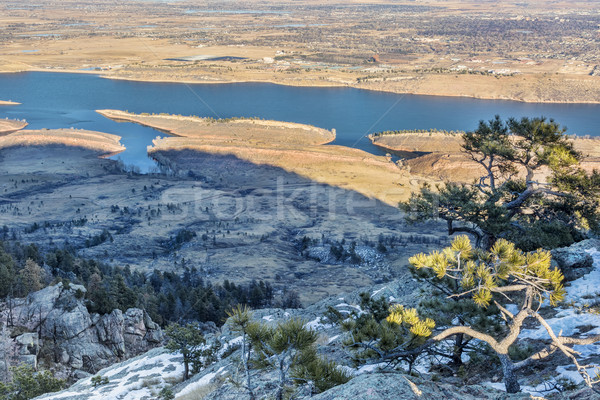 Rezervuar park görmek kaya yürüyüş Stok fotoğraf © PixelsAway