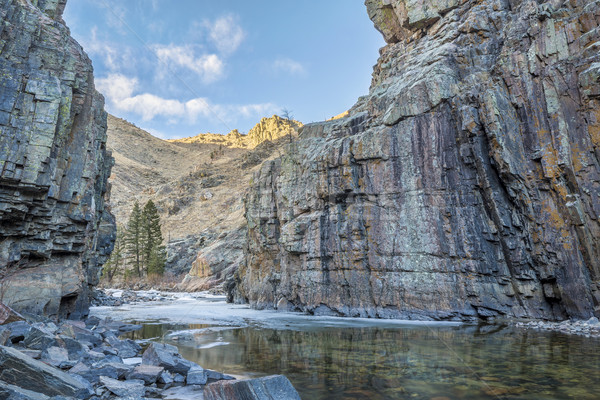 La fiume piccolo ovest fort Colorado Foto d'archivio © PixelsAway