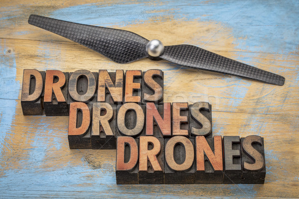 drones word abstract  Stock photo © PixelsAway