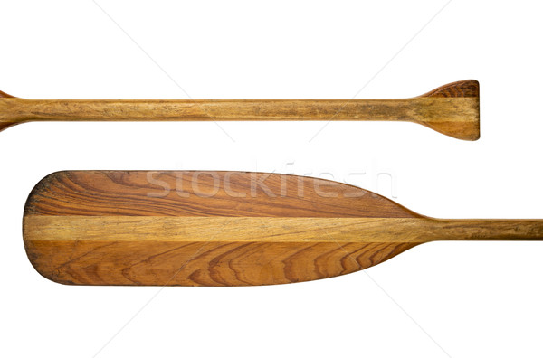 canoe paddle abstract Stock photo © PixelsAway