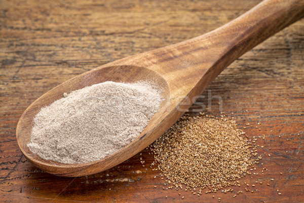 teff grain and flour Stock photo © PixelsAway