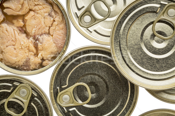 Stock photo: Alaskan canned salmon