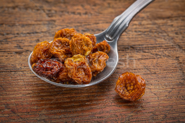 dried goldenberries on tablespoon Stock photo © PixelsAway