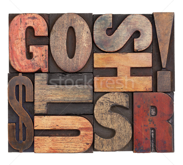 letterpress alphabet abstract Stock photo © PixelsAway