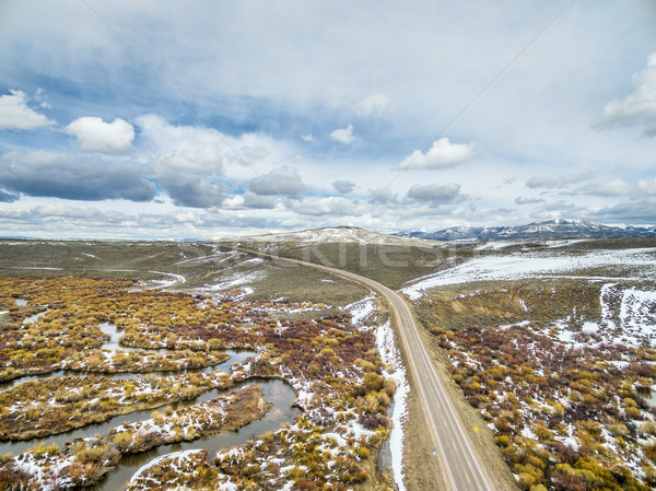 Parau nord parc Colorado cenusiu Imagine de stoc © PixelsAway