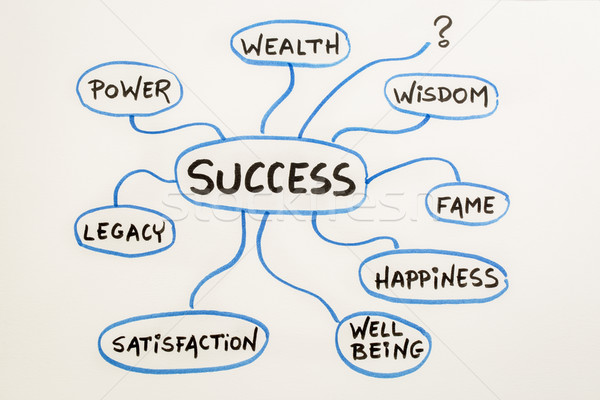 meaning of success mindmap sketch Stock photo © PixelsAway