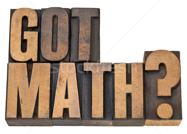 Got math question Stock photo © PixelsAway