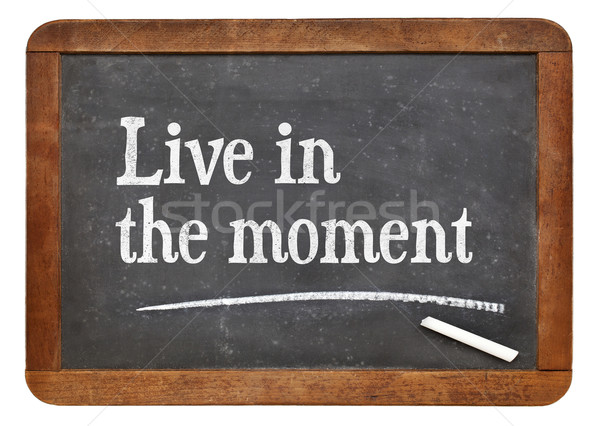 Live moment advies vintage succes Stockfoto © PixelsAway